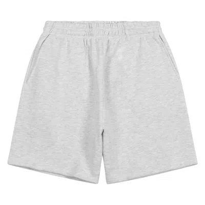 Pre-owned Entire Studios Standard Sweatshort 'heather Grey' | Men's Size L In Gray