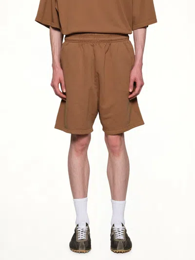 Entire Studios Standard Sweatshorts In Brown