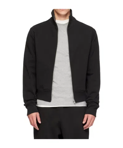 Entire Studios Stand-collar Zip-up Sweatshirt In Blue