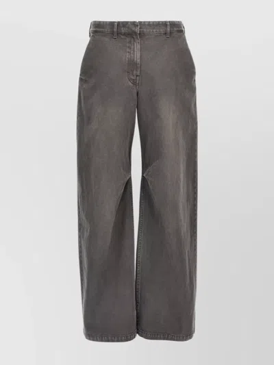 ENTIRE STUDIOS 'STONE LIGHT' JEANS WITH POCKETS AND LOOPS
