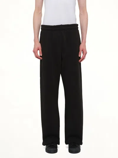Entire Studios Straight Leg Sweatpant In Black