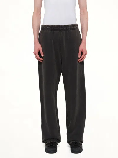 Entire Studios Straight Leg Sweatpant In Black