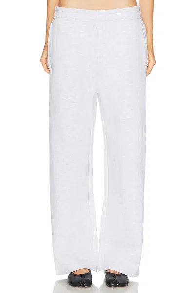 Entire Studios Straight Leg Sweatpant In White