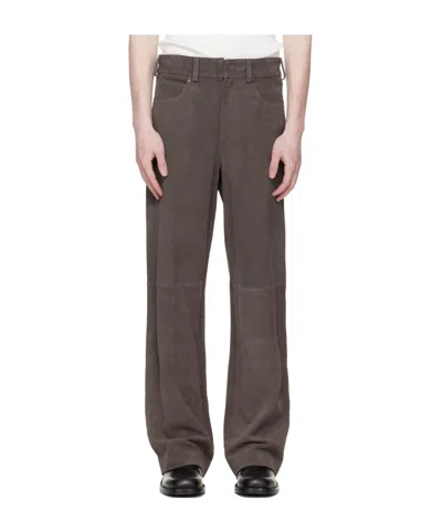 Entire Studios Straight-leg Casual Pants In Brown