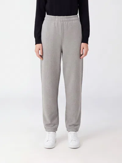 Entire Studios Straight-leg Cotton Joggers With Elasticated Waist In Gray