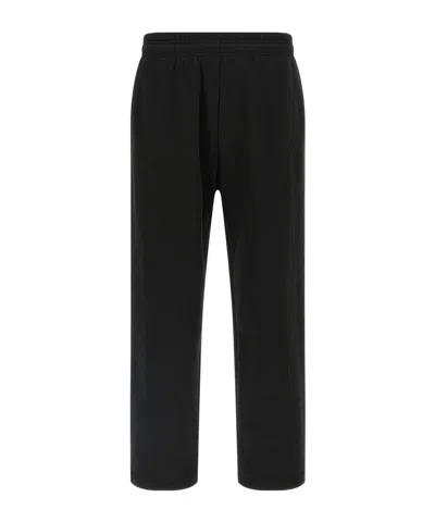 Entire Studios Straight-leg Elastic Waistband Sweatpants In Black