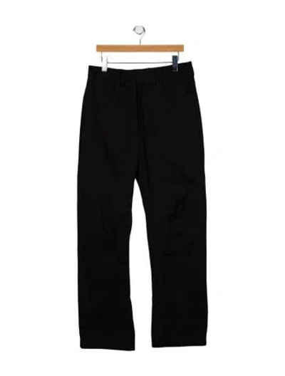 Pre-owned Entire Studios Straight-leg Jeans In Black
