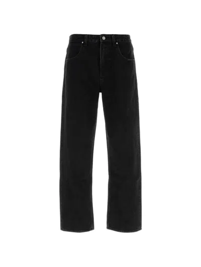 Entire Studios Straight-leg Jeans In Black