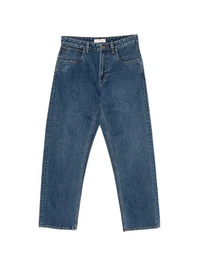 Entire Studios Straight-leg Jeans In Blue