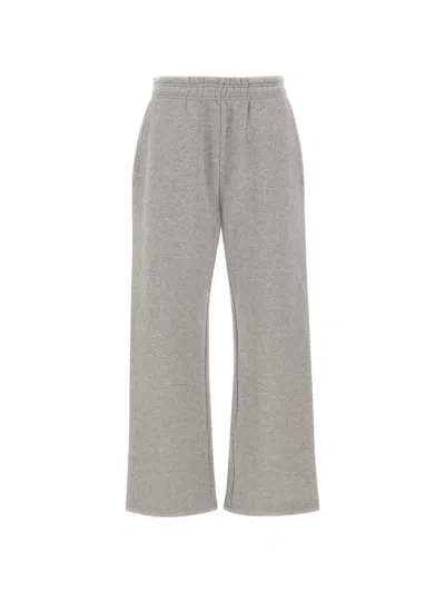 Entire Studios Raw-cut Wide-leg Track Pants In Gray