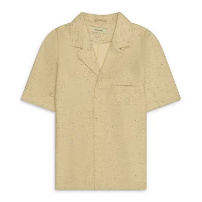 Entire Studios Strand Shirt Sundust In Gold