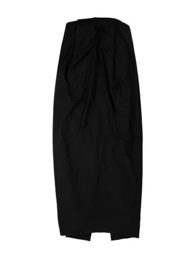 Pre-owned Entire Studios Strapless Long Dress W/ Tags In Blue