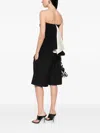 Entire Studios Strapless Panelled Top In Black