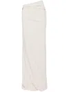 Entire Studios Asymmetrischer Structured Maxirock In Grau