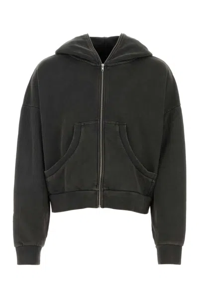 ENTIRE STUDIOS ENTIRE STUDIOS SLATE COTTON OVERSIZE SWEATSHIRT