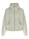 Entire Studios Hoodie With Drawstring Hood And Kangaroo Pocket In Beige