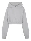 Entire Studios Cropped Heavy Hood Clothing In White