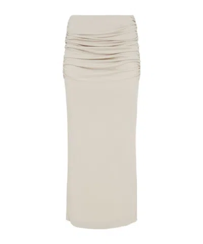 Entire Studios Surge Long Skirt In Neutral