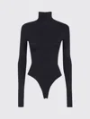 Entire Studios Turtleneck Long-sleeve Bodysuit In Black