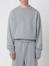 Entire Studios Crewneck Pullover Sweatshirt In Gray