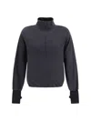 Entire Studios Shell Fleece Zip Jacket In Gray