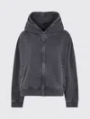 Entire Studios Zip Hoodie With Hood And Long Sleeves In Black
