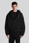 Entire Studios Sweatshirt In Black Cotton In Black