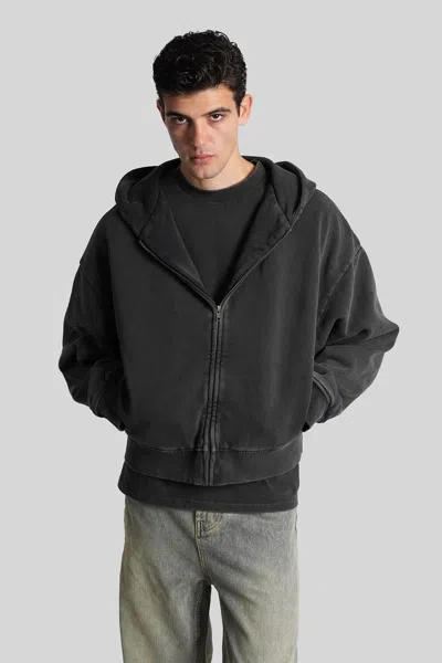 Entire Studios Sweatshirt In Black Cotton In Gray