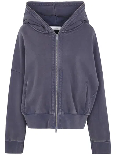 Entire Studios Sweatshirt Zip Eternal Zip In Animal Print