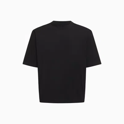 Entire Studios Boxy Silhouette Cotton T-shirt In Black  