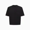 Entire Studios Dart Crewneck Jersey T-shirt In Black