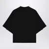 Entire Studios Washed Crewneck T-shirt In Black