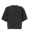 Entire Studios Graphite Cotton Oversize T-shirt In Grey