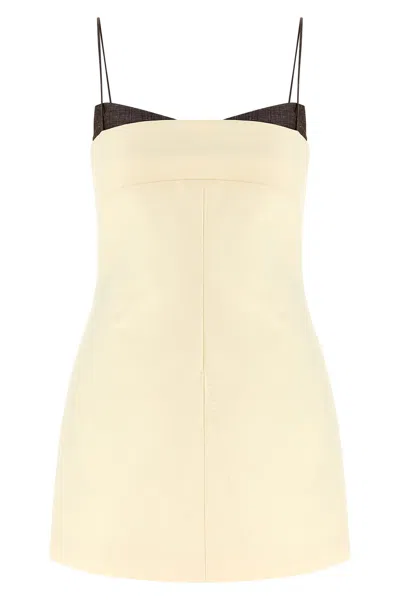 Entire Studios Tailored Dresses Beige In Neutral