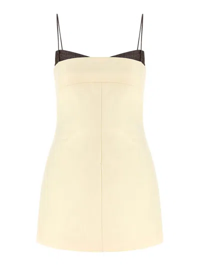 Entire Studios Tailored Dress In White