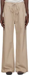 Entire Studios Tan Cinch Trousers In Tan