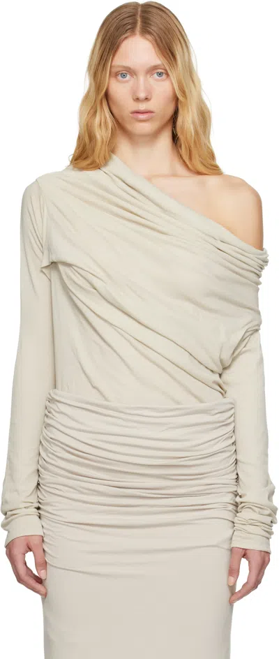 Entire Studios Taupe Bound Top In Stone