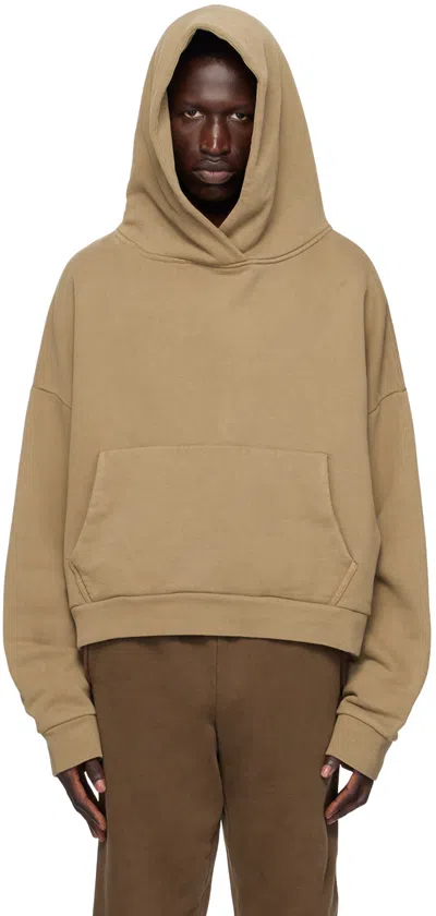 Entire Studios Taupe Heavy Hoodie In Cork