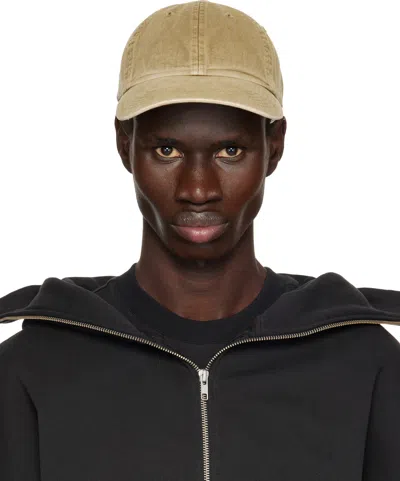Entire Studios Taupe Standard Cap In Cork
