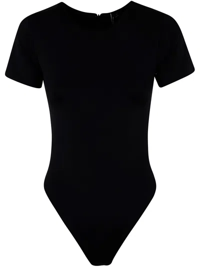 Entire Studios Tee Bodysuit - Nylon Spandex In Black