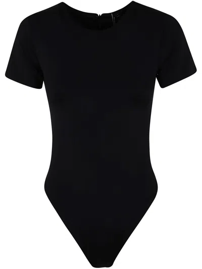 Entire Studios Tee Bodysuit - Nylon Spandex In Black