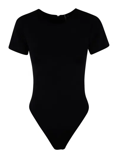 Entire Studios Tee Bodysuit - Nylon Spandex In Black
