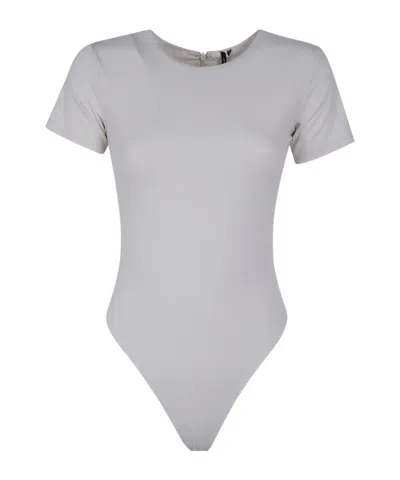 Entire Studios Tee Bodysuit - Nylon Spandex In Gray