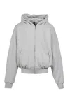 Entire Studios Thermal Hood Silver Clothing In Gray
