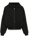 Entire Studios Thermal Hood Soot Clothing In Black