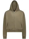 Entire Studios Thermal Hoodie In Green
