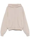 Entire Studios Thermal Hoodie In Grey