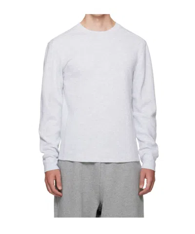 Entire Studios Thermal Long-sleeve T-shirt In Gray