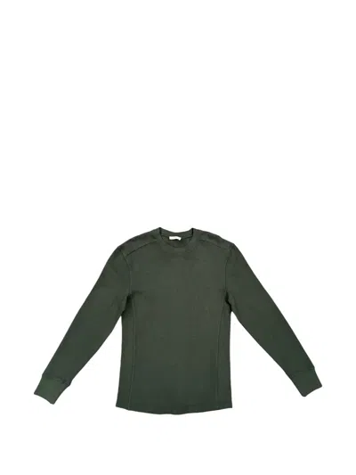 Entire Studios Thermal Long-sleeve T-shirt In Green