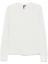 Entire Studios Thermal Sweatshirt In Neutrals